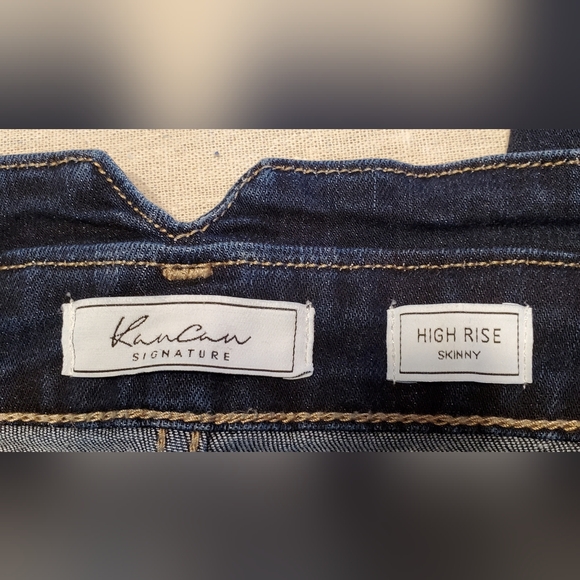 KanCan 6 Button Fly Signature High Rise Skinny Size 36 - Picture 5 of 7